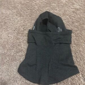 Black Hooded Scarf
